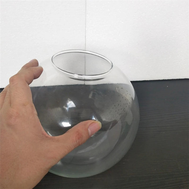 Clear glass lampshades 5, 6 , 7, 8, and 10 Inch  Globes - Adrianas Specialty Lamp Shades