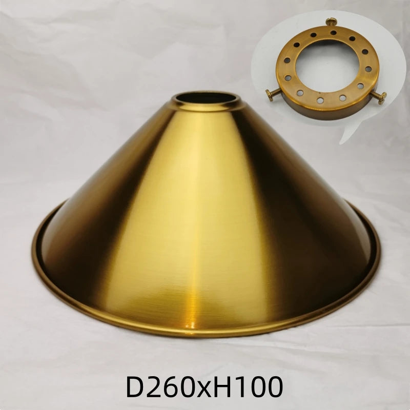 Metal Cone Lamp Shades