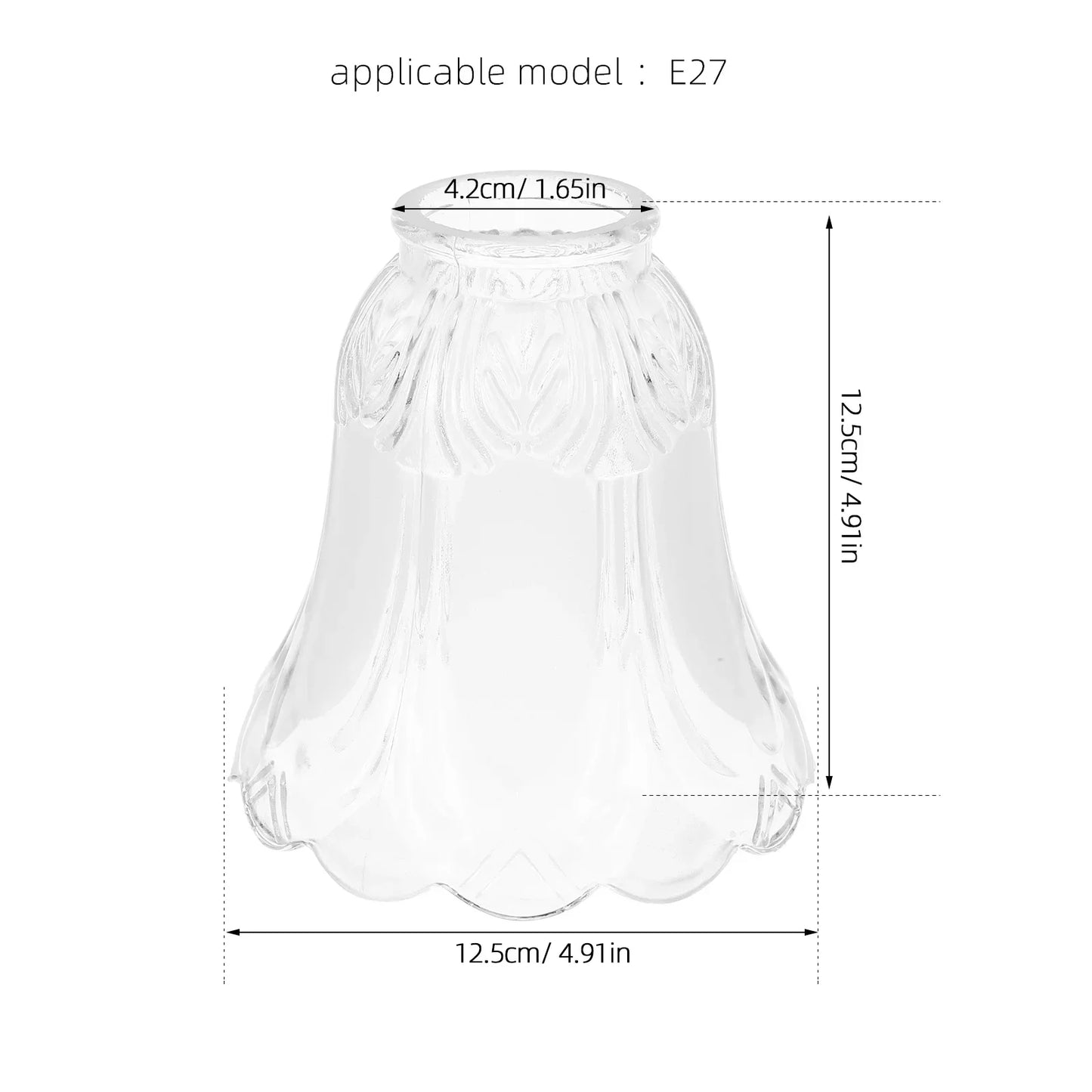 E27 Frosted Glass Lampshade