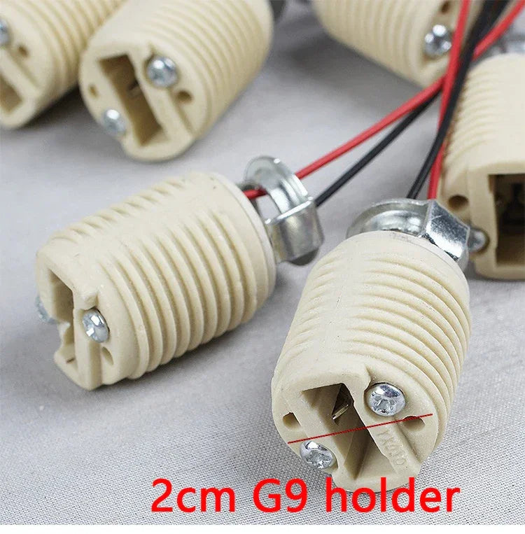 G9 Glass Shade Replacement for Screw Thread Socket