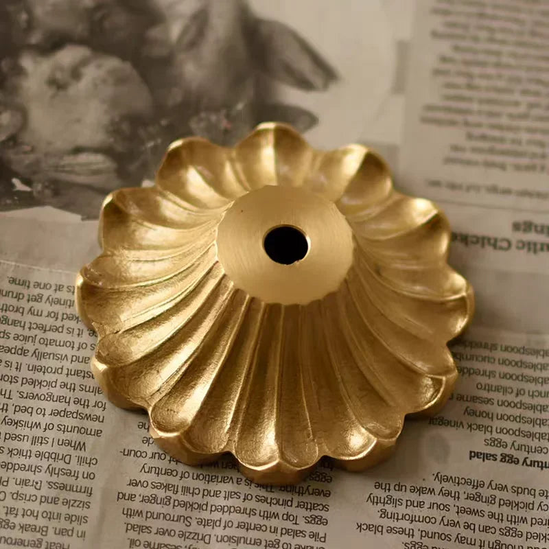 Solid Brass European Ceramic Lamp Socket Cover