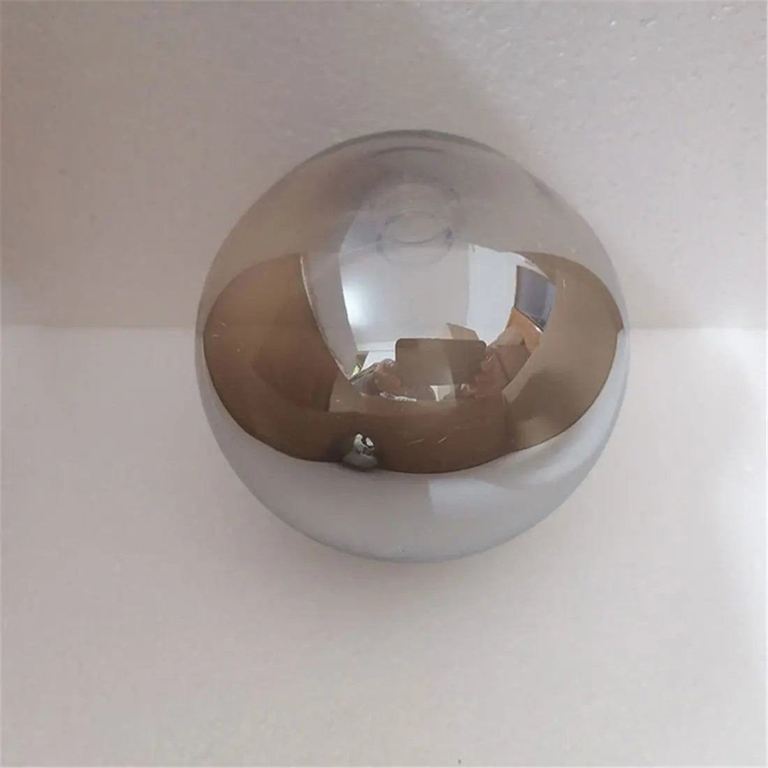 D12cm D15cm G9 Glass Shade Replacement for Screw Thread Socket Amber Cognac Green Blue Grey Globe Glass Screw Cover Accessory - Adrianas Specialty Lamp Shades