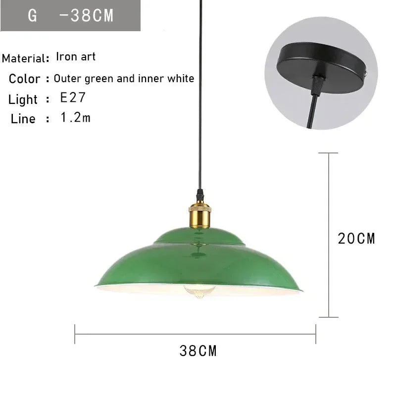 American Loft Retro Led Chandelier Industrial Led