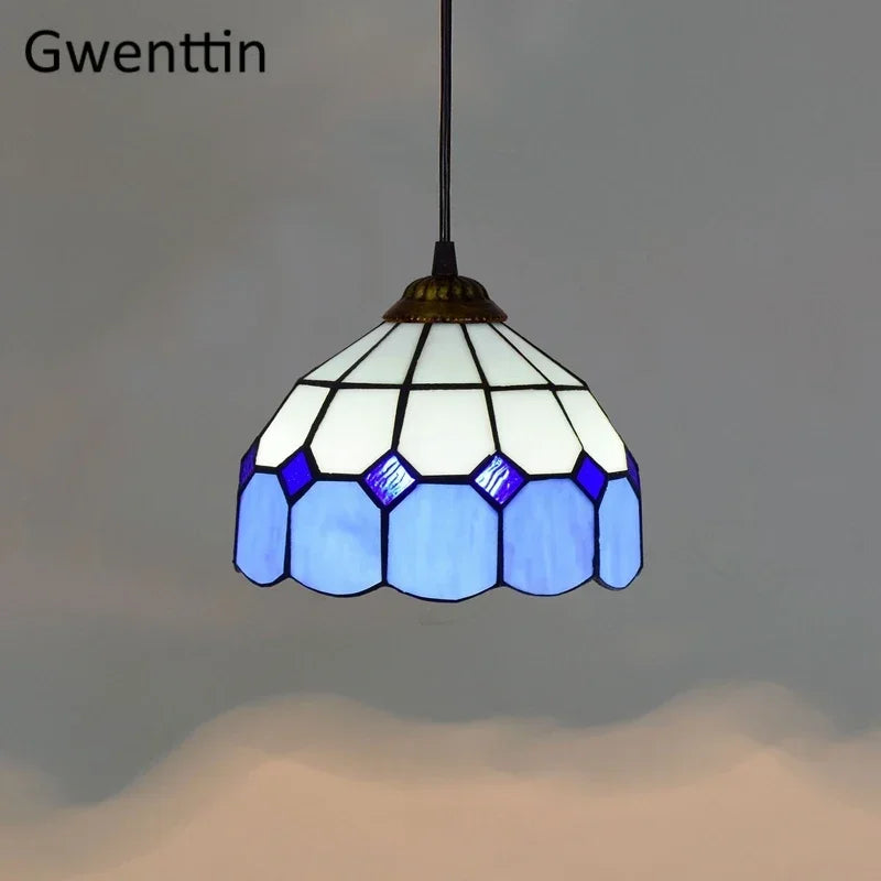 Tiffany Stained Glass Pendant Lamp Shade