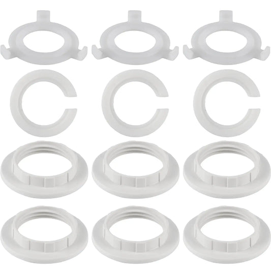 12 Pcs E27 to E14 Lampshade Reducer Ring