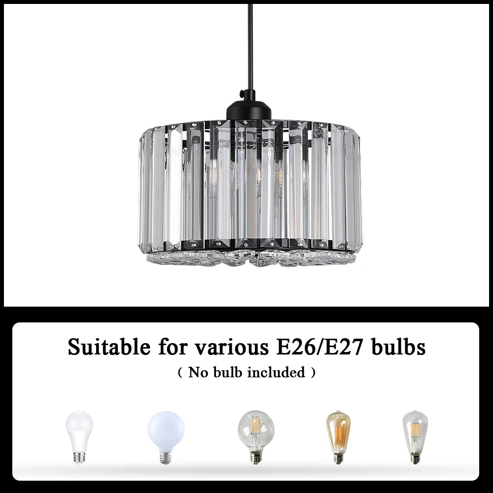 Glass Led Pendant Light Modern Ceiling Lamp Adjustable Living Dining Room Nordic Aisle Decor Balcony Corridor Hanging Fixture - Adrianas Specialty Lamp Shades