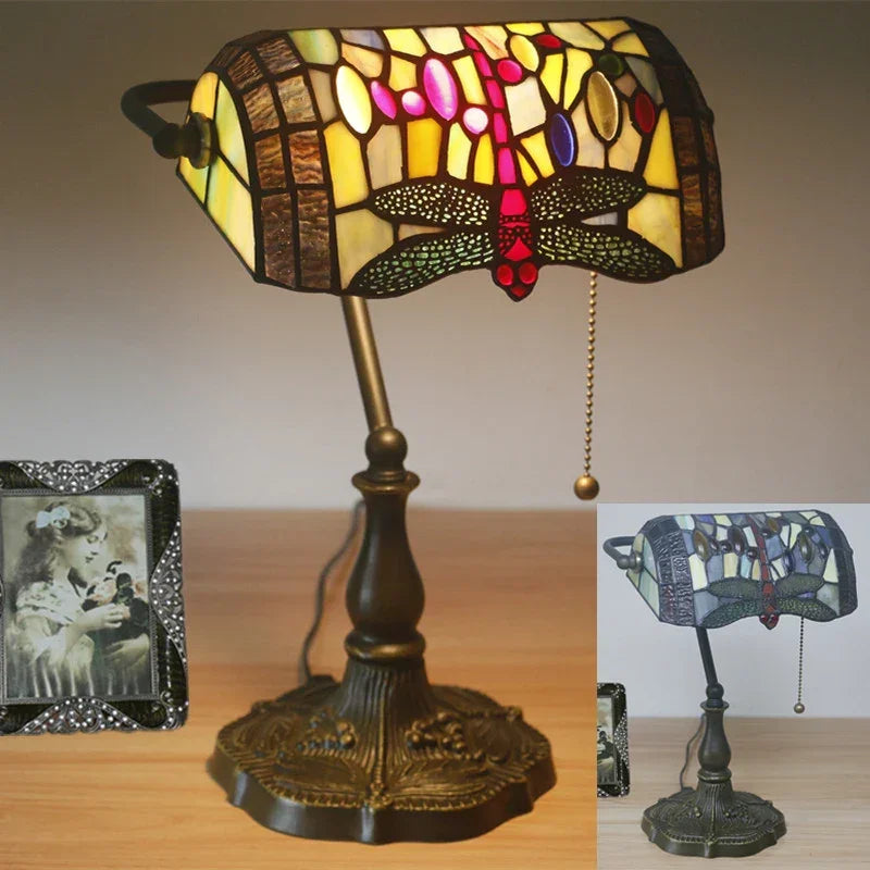 Rose Table Lamp Bedroom Bedside Desk Lamp