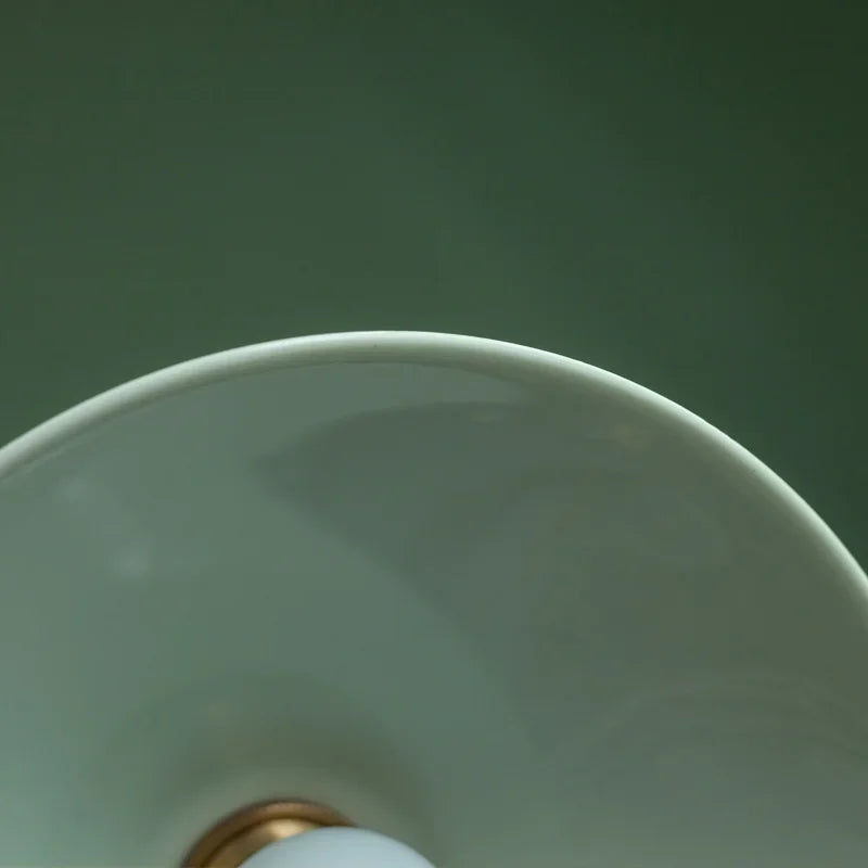 IWHD Green Ceramic Vintage LED Pendant