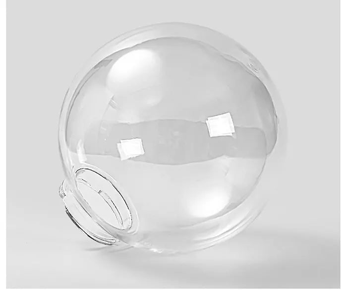 Outdoor Light Globe Lamp Shade Acrylic Round Lampshade Cover PMMA plastic - Adrianas Specialty Lamp Shades