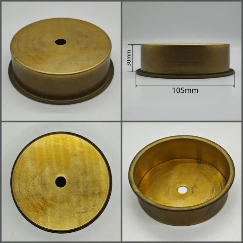 Brass Unprocessed semi-finished part
