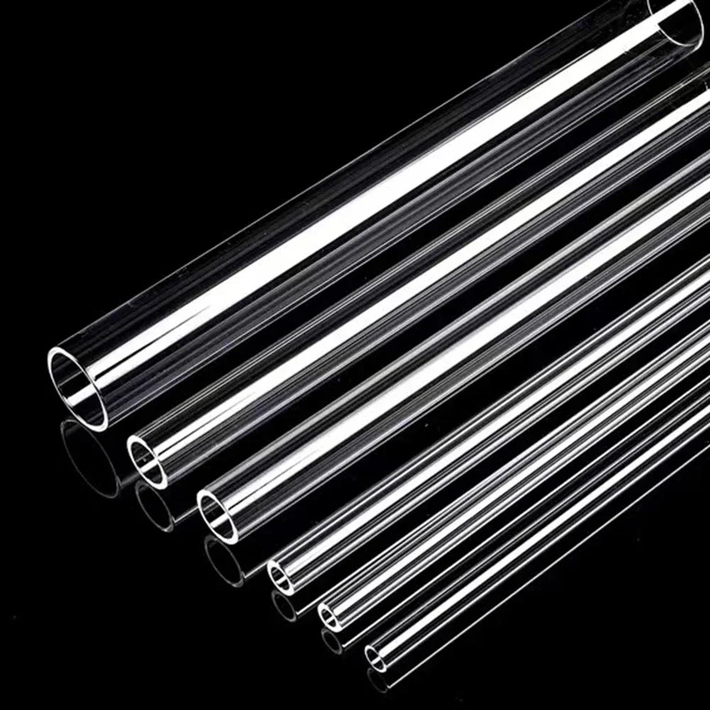 OD 2mm to 25mm glass  Quartz Capillary Tube  Silica Single-Bore Glass pipe High Temperature Glass Tubes customize