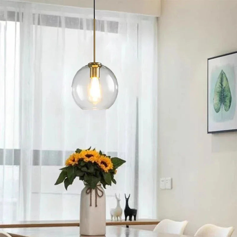 Nordic Glass Pendant Light glass