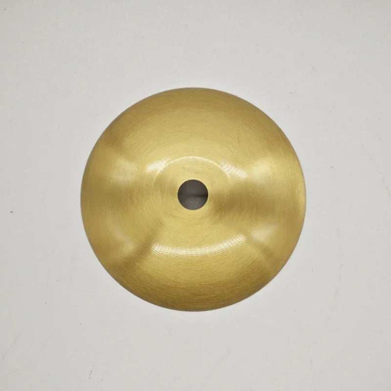 Brass arc center hole lampshade bottom