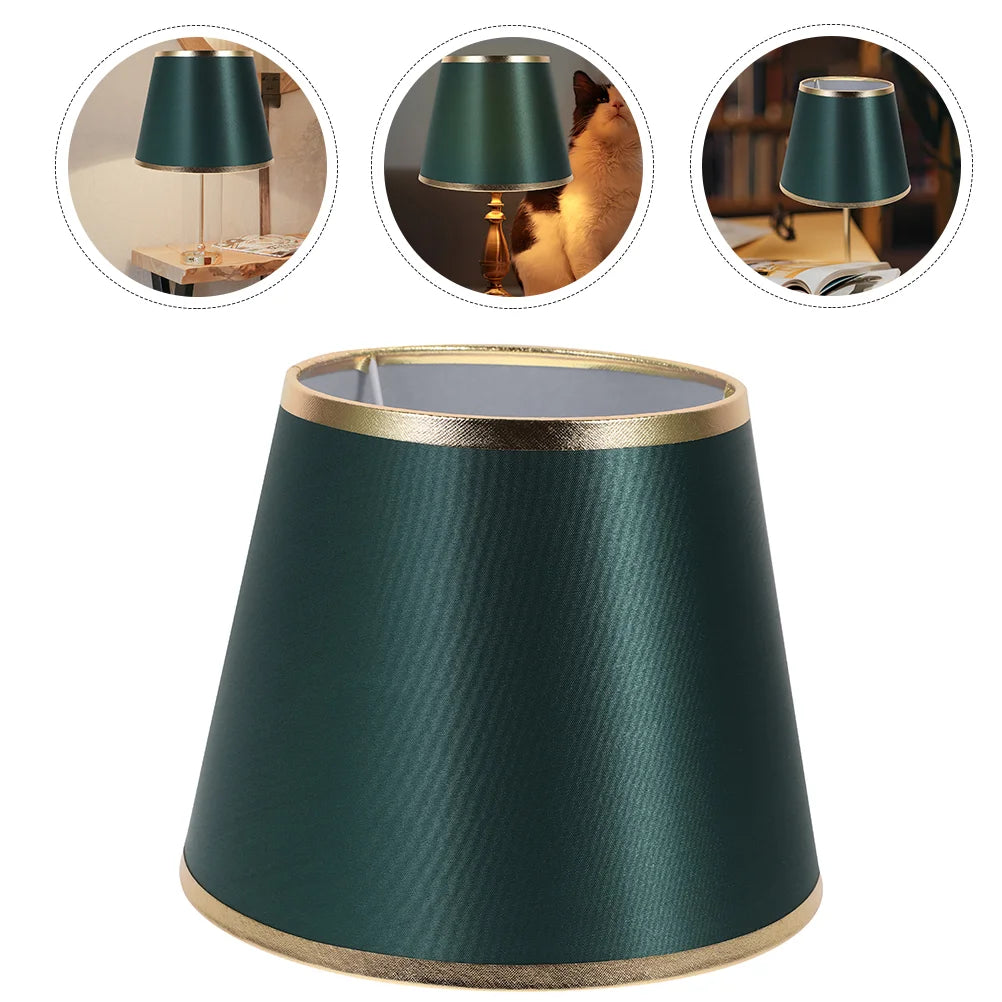 Fabric Lampshade Lampshades for Table Green Light Chandelier Desk Replacement Modern - Adrianas Specialty Lamp Shades