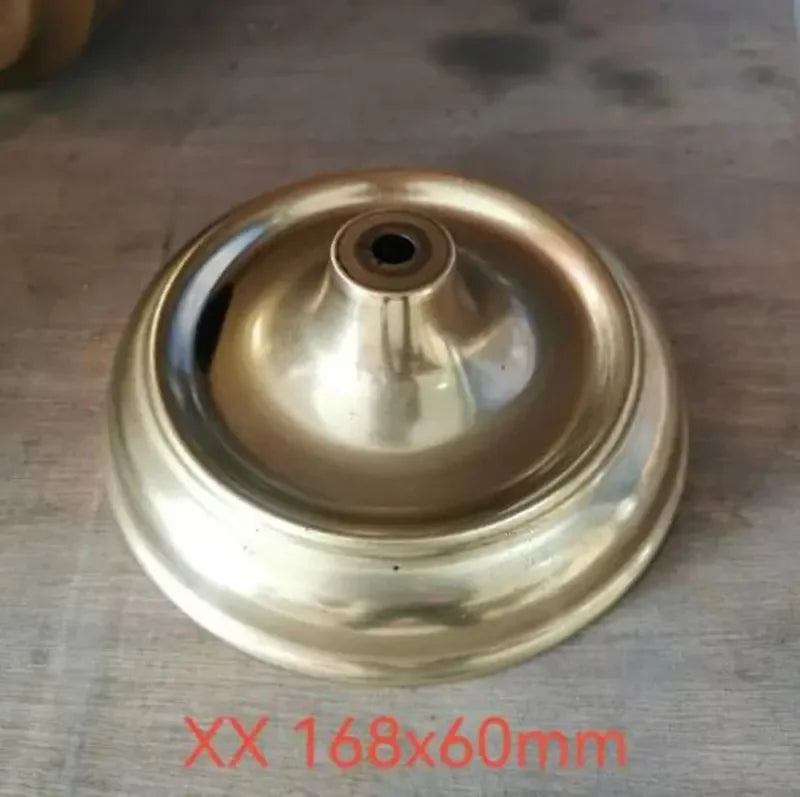 Big sizes of Brass desk lamp lampshade claw unpolished ceramic vase lid copper cover customizble DIY copper Lighting accessories