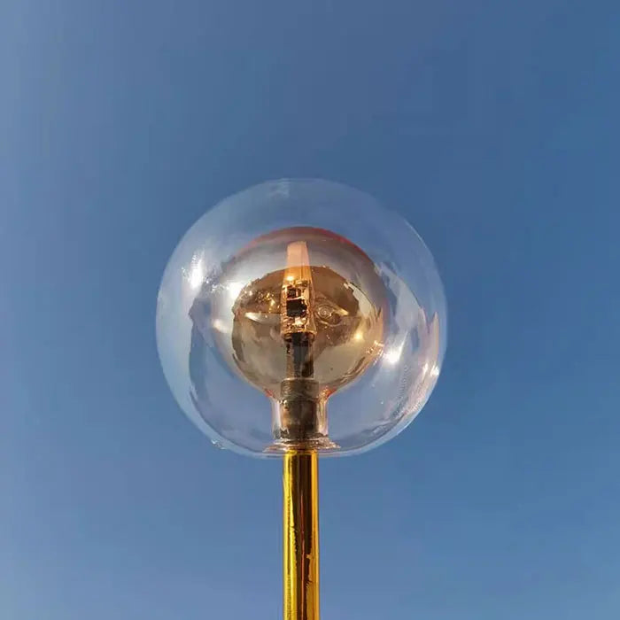 1/4/8pcs Pack .39 inch opening globe G4 glass shade