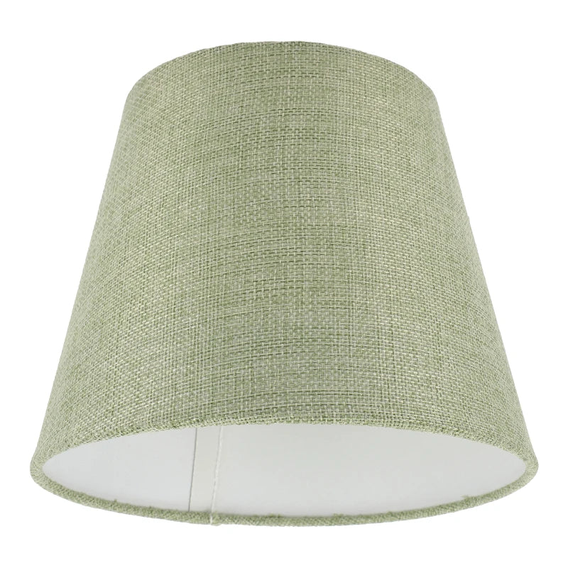Clip Lamp Shade Bell Lamp Shades Table Lamps Mini Lamp Shade Fabric Lamp Shade Small Lamp Shades Clip Bulb E14 Socket Green - Adrianas Specialty Lamp Shades