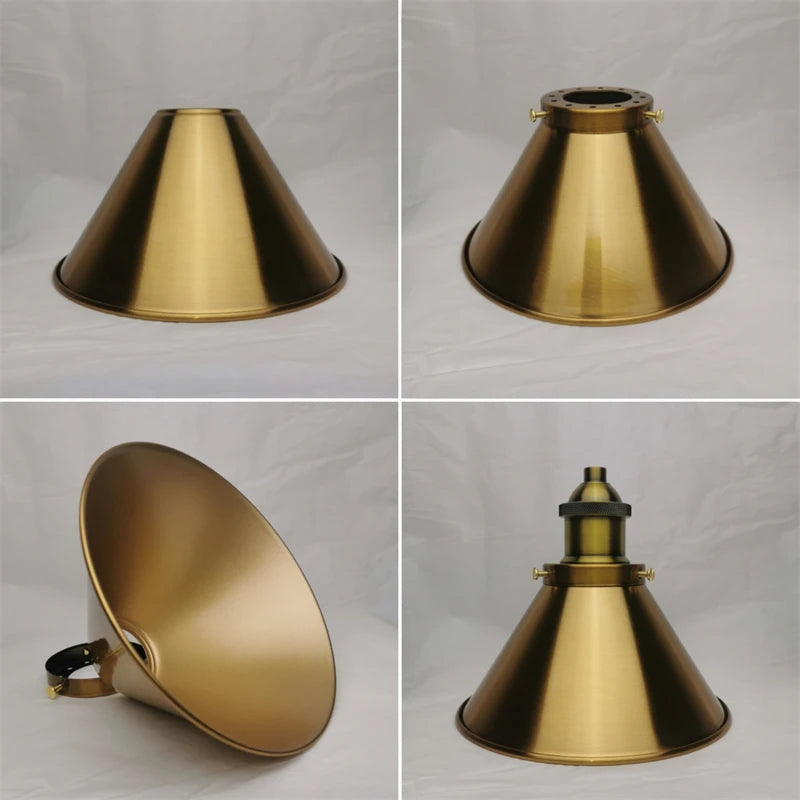 Metal Cone Lamp Shades
