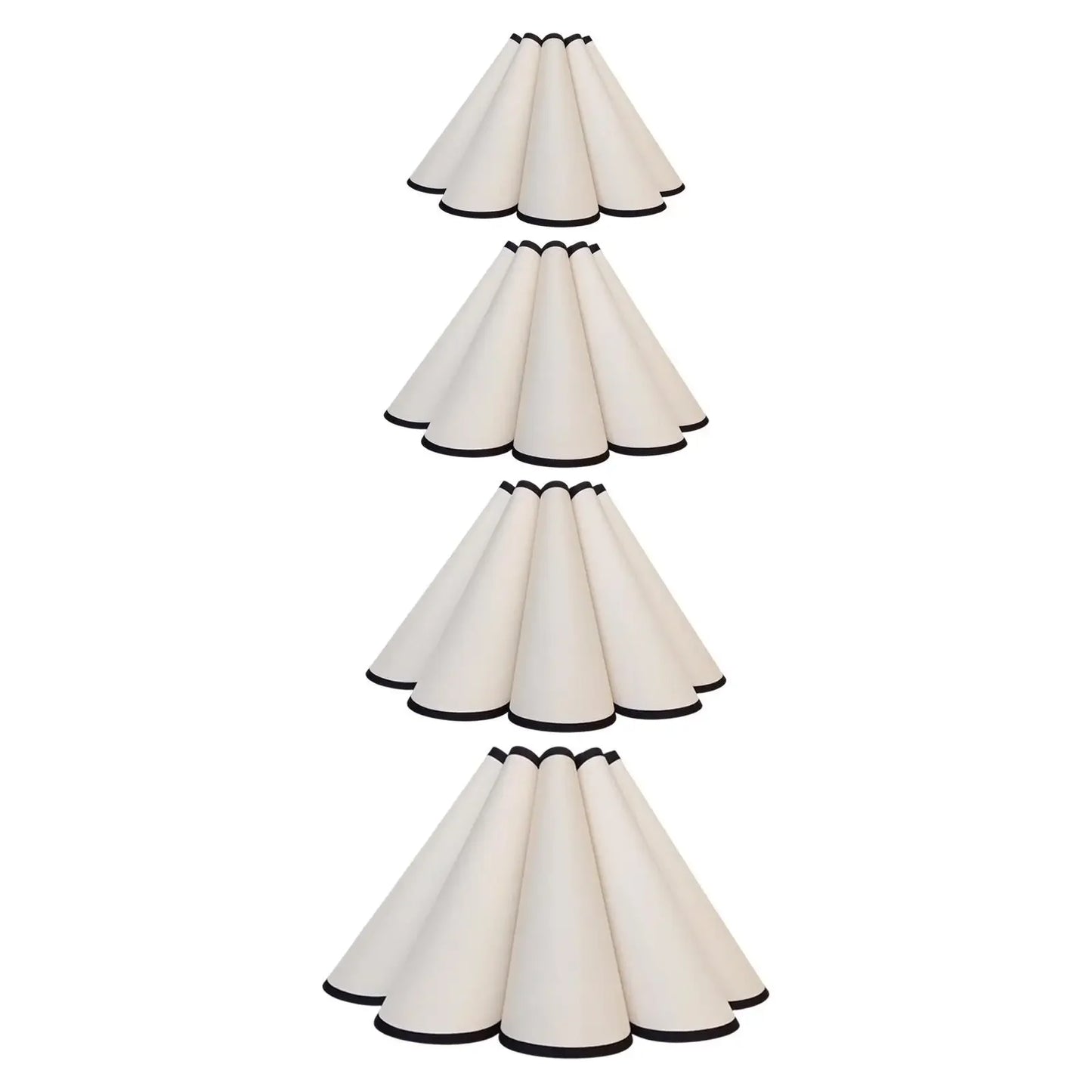 Petal Cloth Table Lamp Shade Light Cover for Chandelier Home Decor Bedside