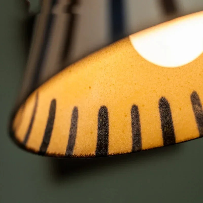 Hand Painted Ceramic Hanging Lights