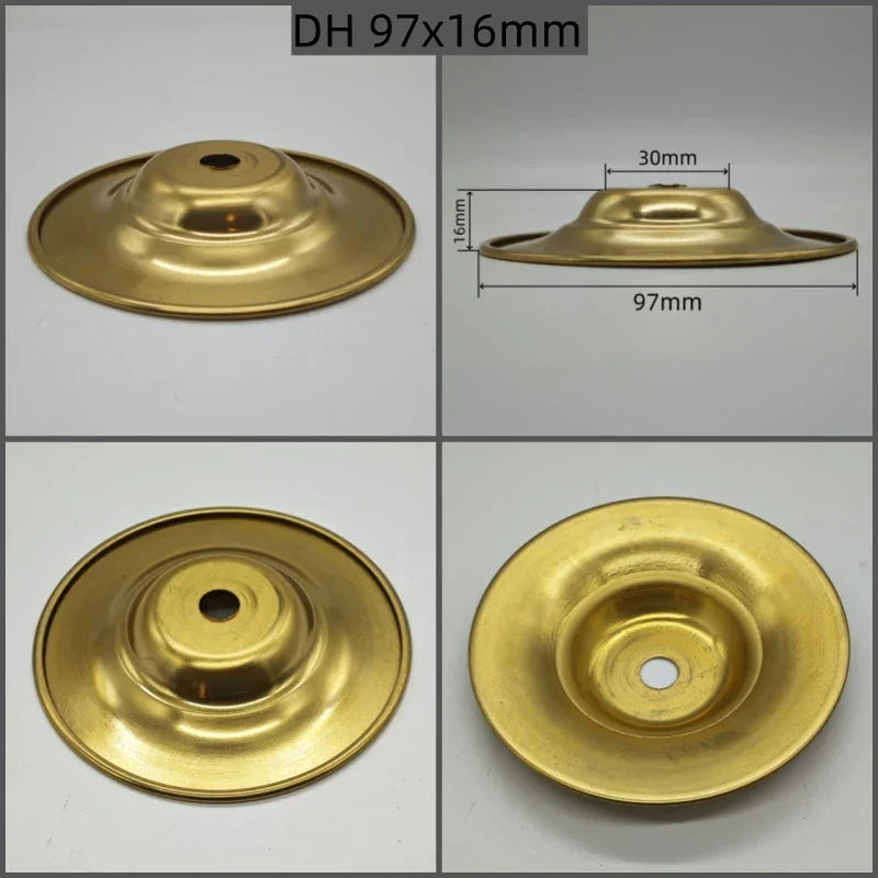 Brass material lampshade cover