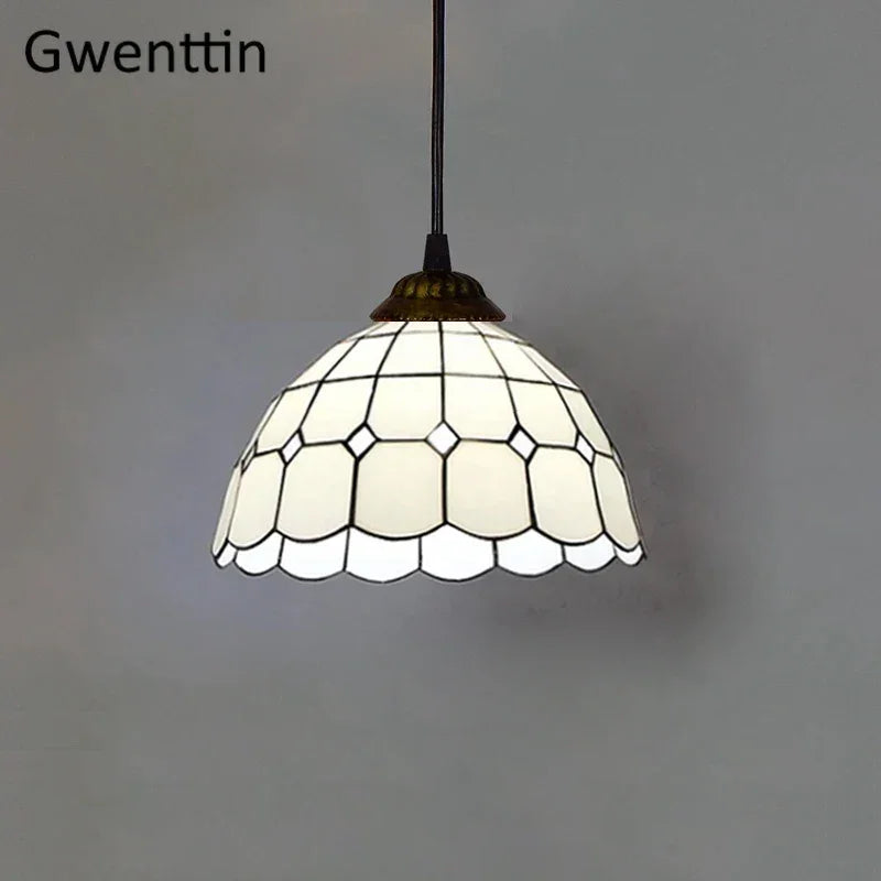 Tiffany Stained Glass Pendant Lamp Shade