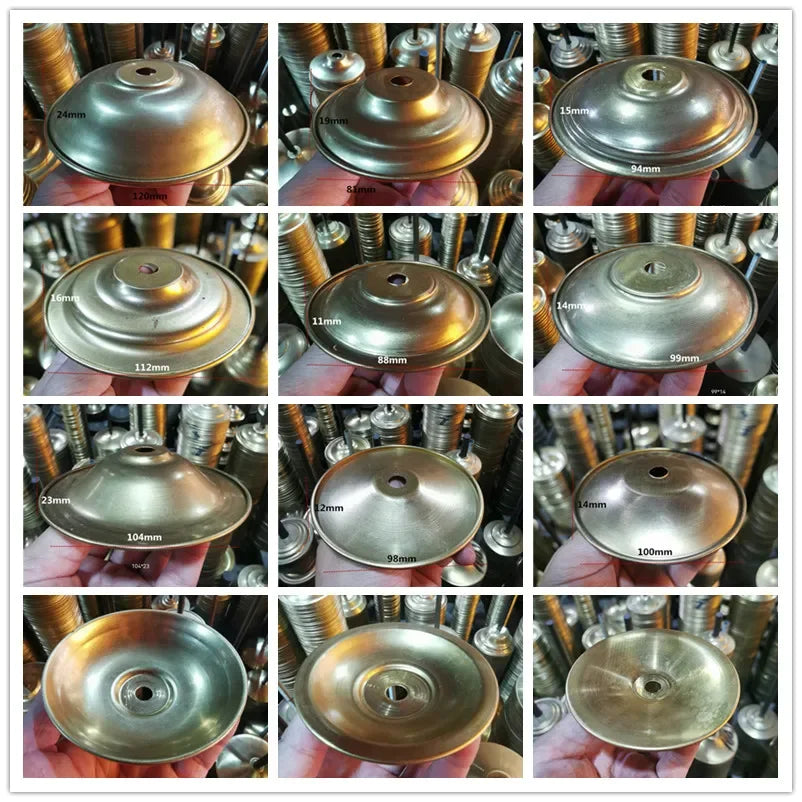 Brass material lampshade cover