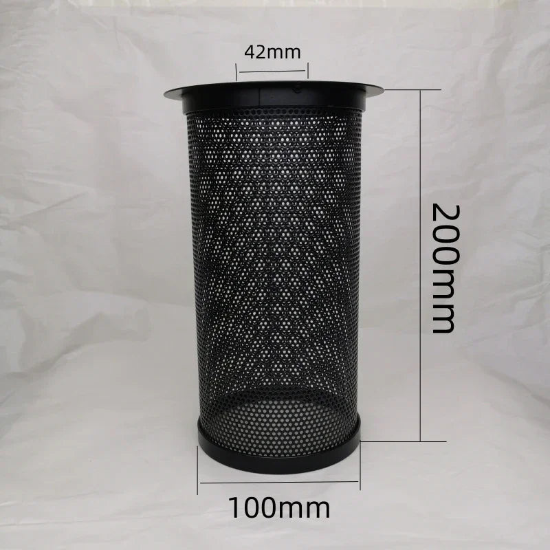 6 Styles Black Finished Iron Cage Lampshade