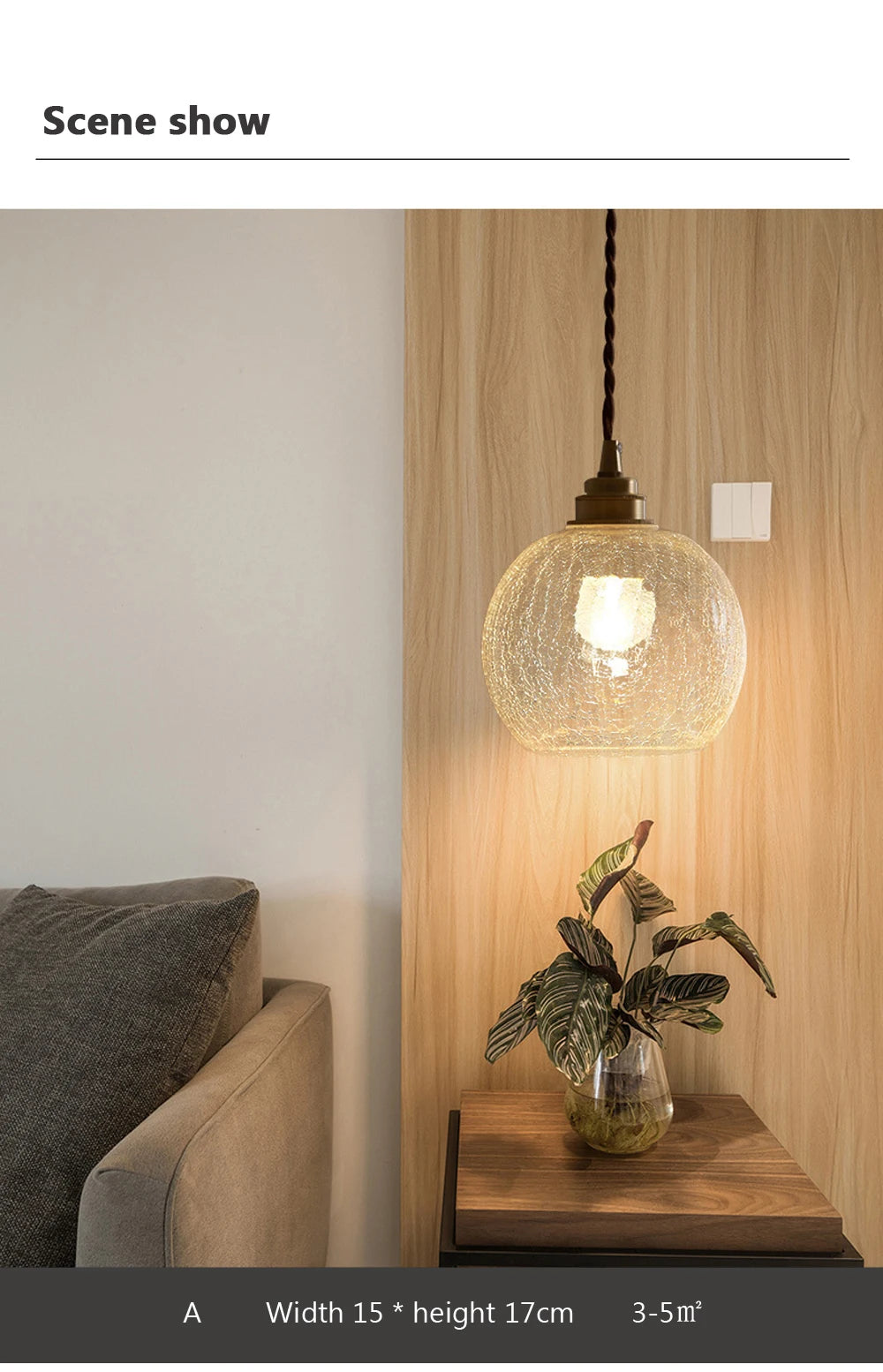 Glass Pendant Light Nordic Dining Room Retro Chandeliers Creative Minimal E27  Transparent Lampshade For Restaurant Lamp Lustre - Adrianas Specialty Lamp Shades