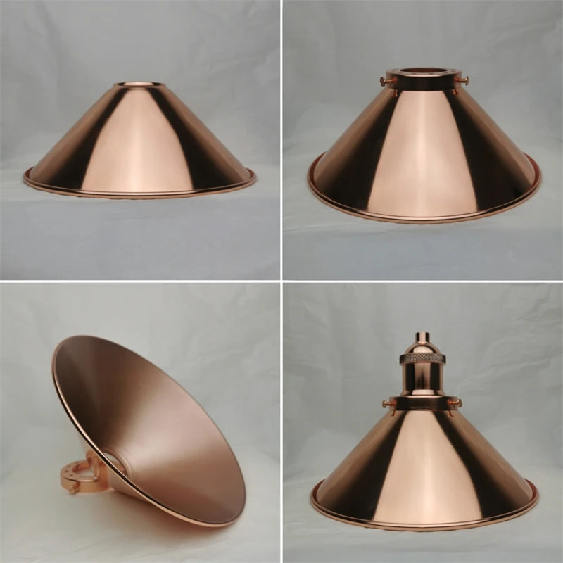 Metal Cone Lamp Shades