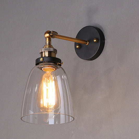1.65 inch Transparent Cone-Shaped Glass Lampshade - Adrianas Specialty Lamp Shades
