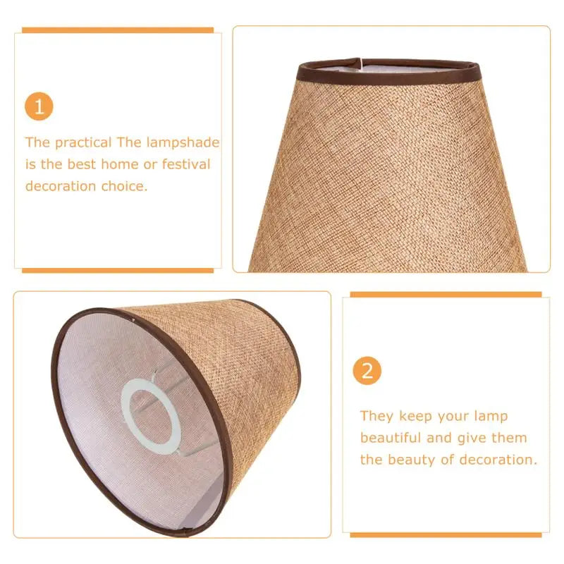 Linen Lamp Shade fits to scocket - Adrianas Specialty Lamp Shades