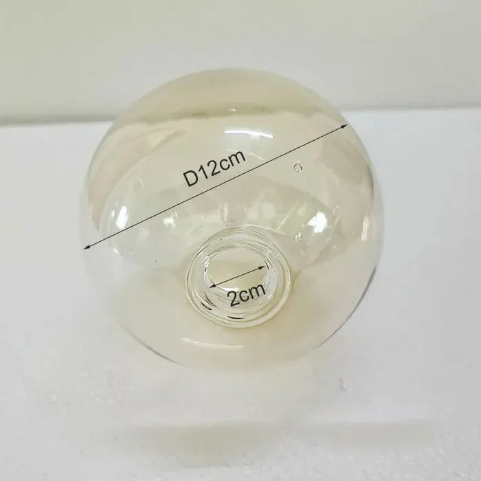 D12cm D15cm G9 Glass Shade Replacement for Screw Thread Socket