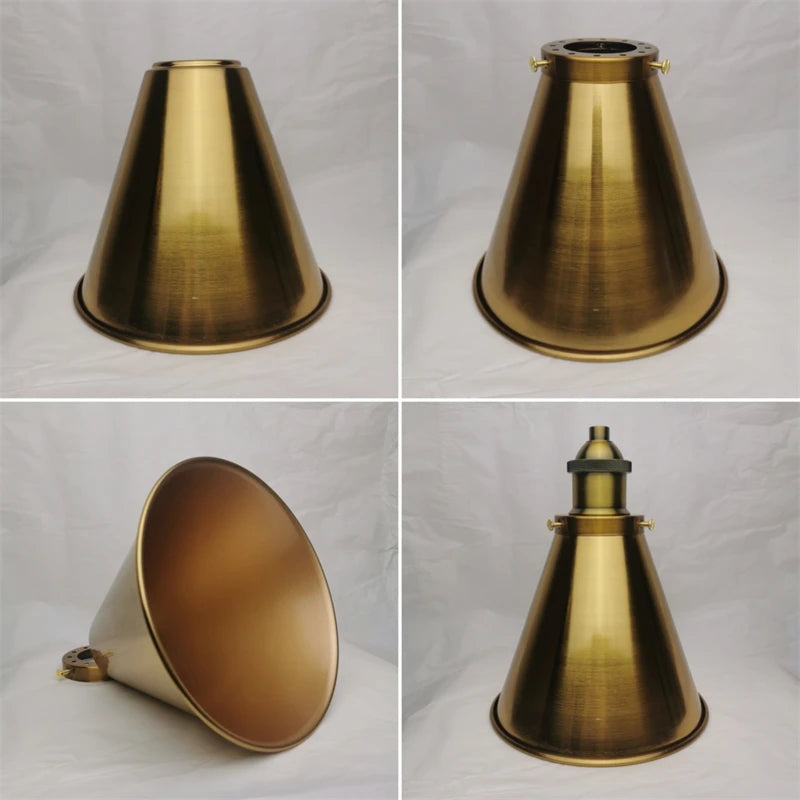 Metal Cone Lamp Shades