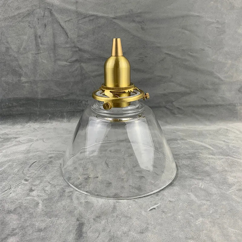 100% Brass Three Holes Ring E27 E14 Screw Lampshade Fixed Ring Holder Shade and Socket Connecter Fixed Copper Lamp Accessories