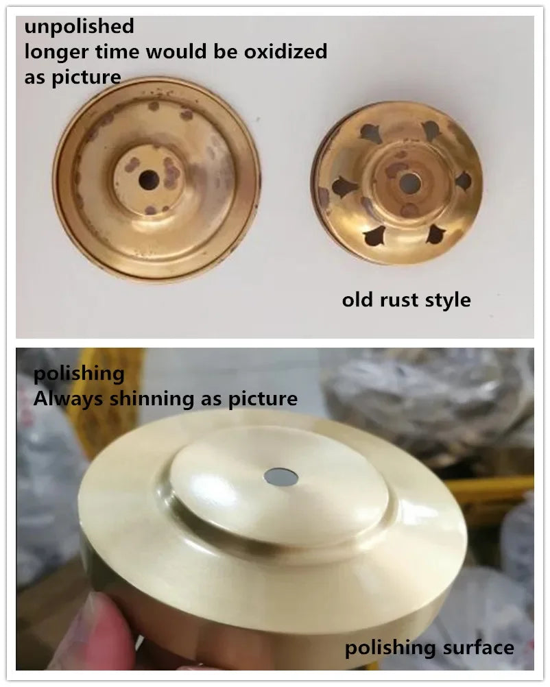 Brass material lampshade cover