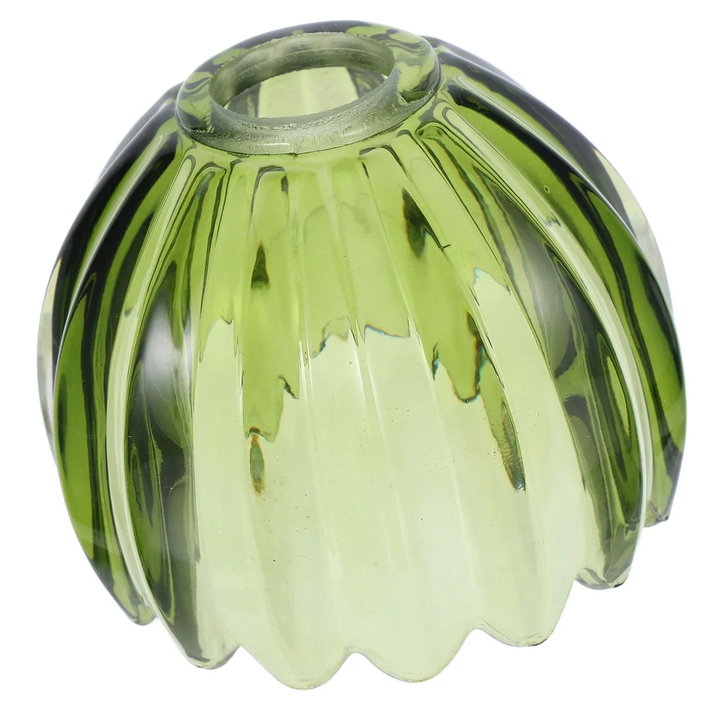Dark Green Glass Lamp Shade Aromatherapy Table Lamp Shade