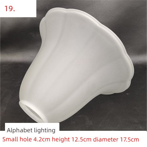 Shell Frosted Glass Lampshade