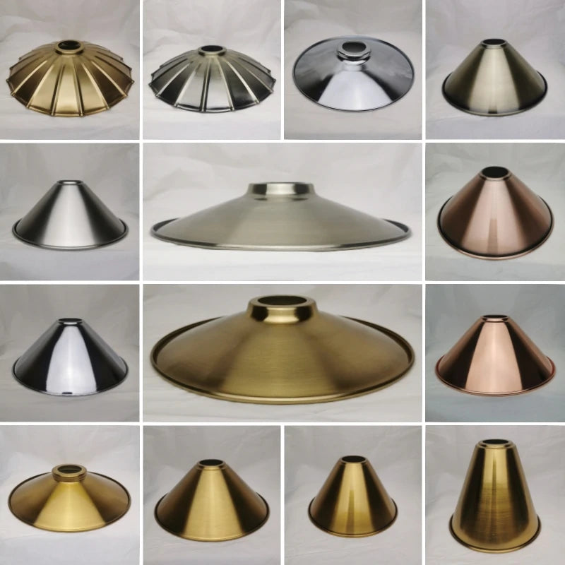 Metal Cone Lamp Shades