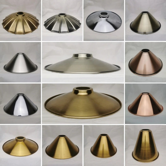 Metal Cone Lamp Shades