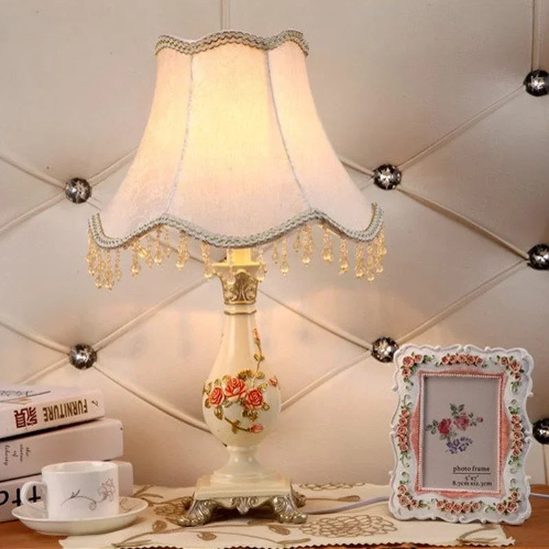Fringed Table Lamps