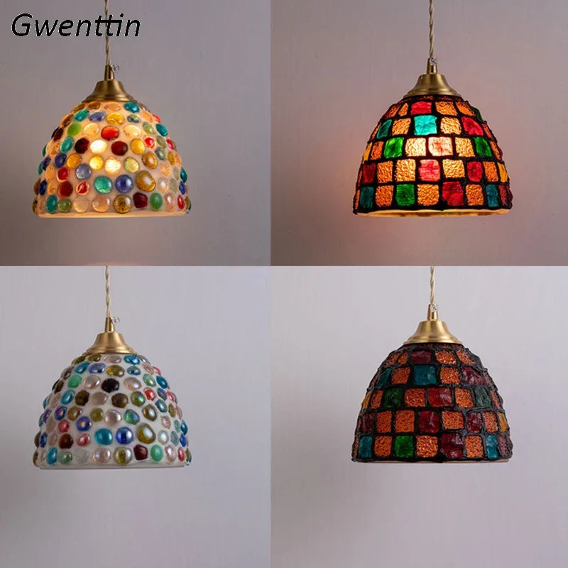 Mediterranean Shell Pendant Lights
