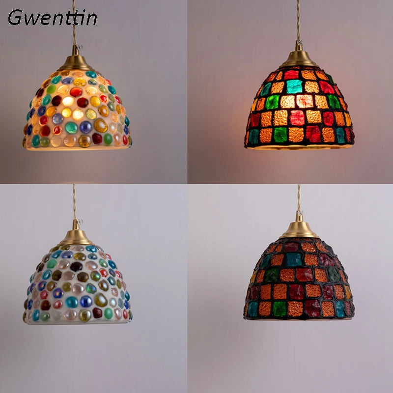 Mediterranean Shell Pendant Lights