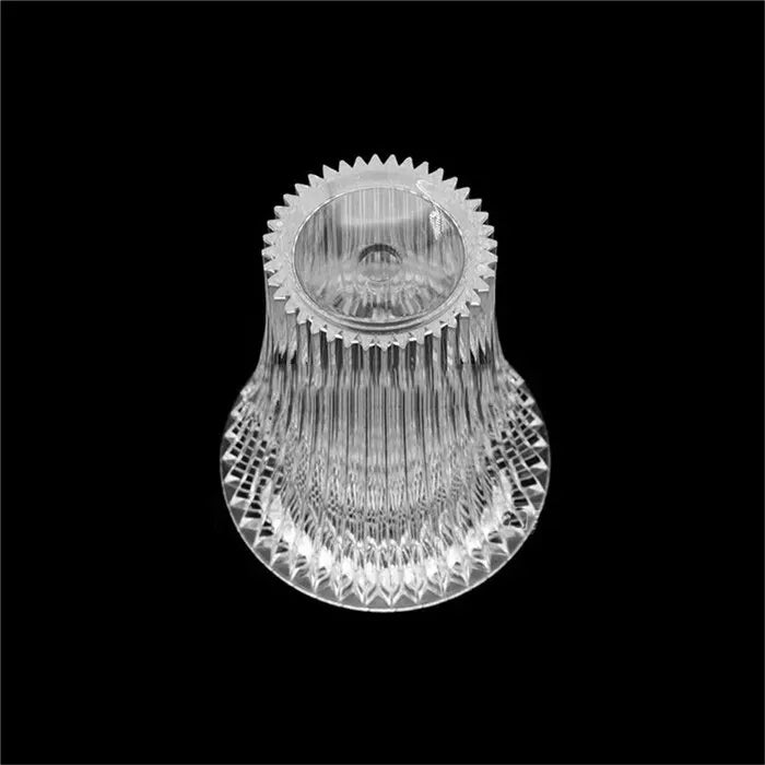 Clear .39 inches small opening Acrylic Lamp Shade Replacement