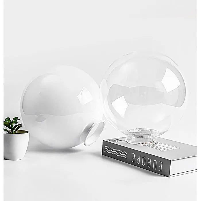Outdoor Light Globe Lamp Shade Acrylic Round Lampshade Cover PMMA plastic - Adrianas Specialty Lamp Shades