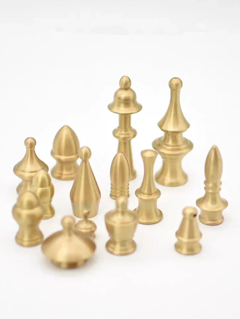 All copper desk lamp connector Brass Screw cover