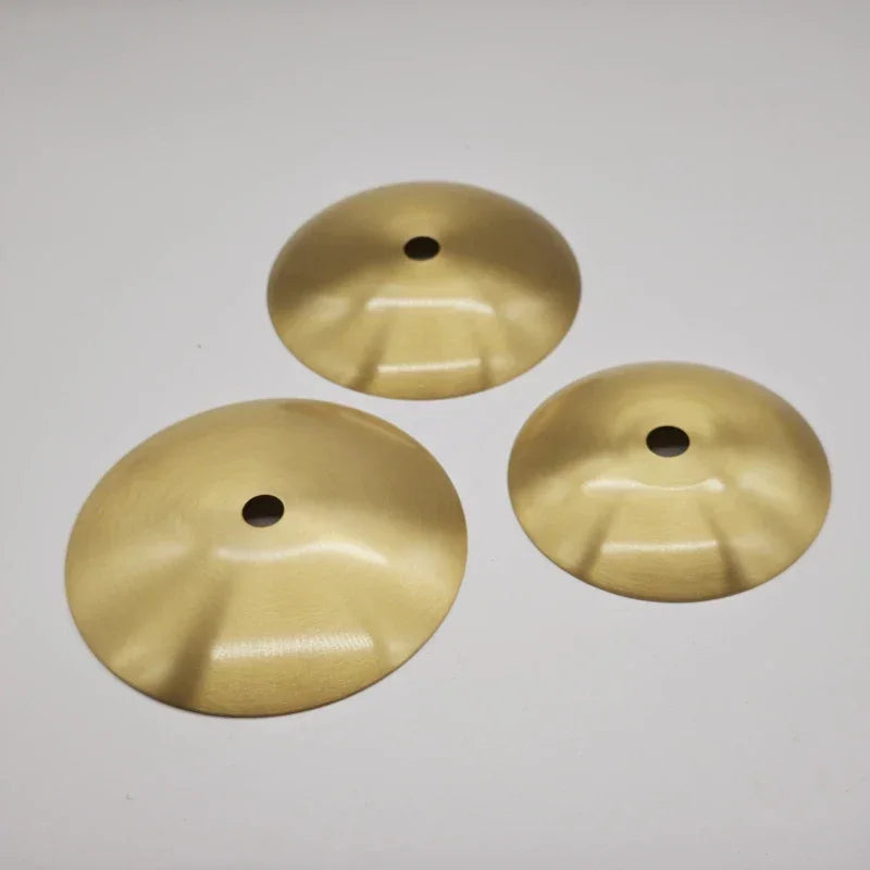 Brass arc center hole lampshade bottom