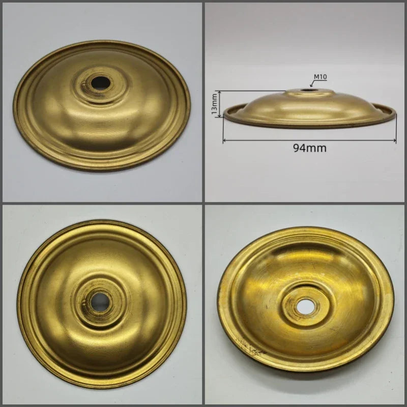 Brass material lampshade cover