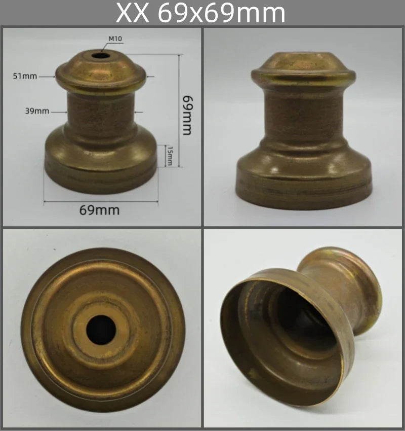 Brass Unprocessed semi-finished part