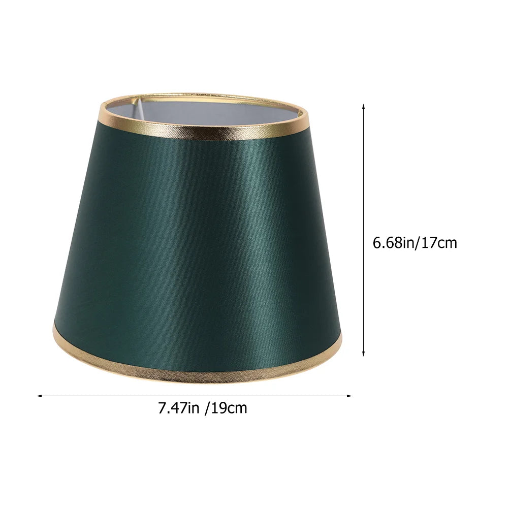 Fabric Lampshade Lampshades for Table Green Light Chandelier Desk Replacement Modern - Adrianas Specialty Lamp Shades